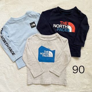 ザノースフェイス(THE NORTH FACE)のTHE NORTH FACE 長袖Tシャツ　セット　90cm(Tシャツ/カットソー)