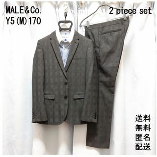 タカキュー(TAKA-Q)のMALE&Co.【Y5／170】タカキュー【ビジネススーツ上下】送料込 匿名配送(セットアップ)