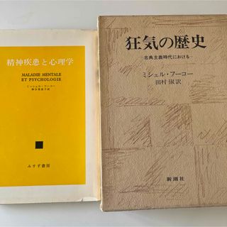 ミシェル　フーコー　狂気の歴史　精神疾患と心理学セット(人文/社会)