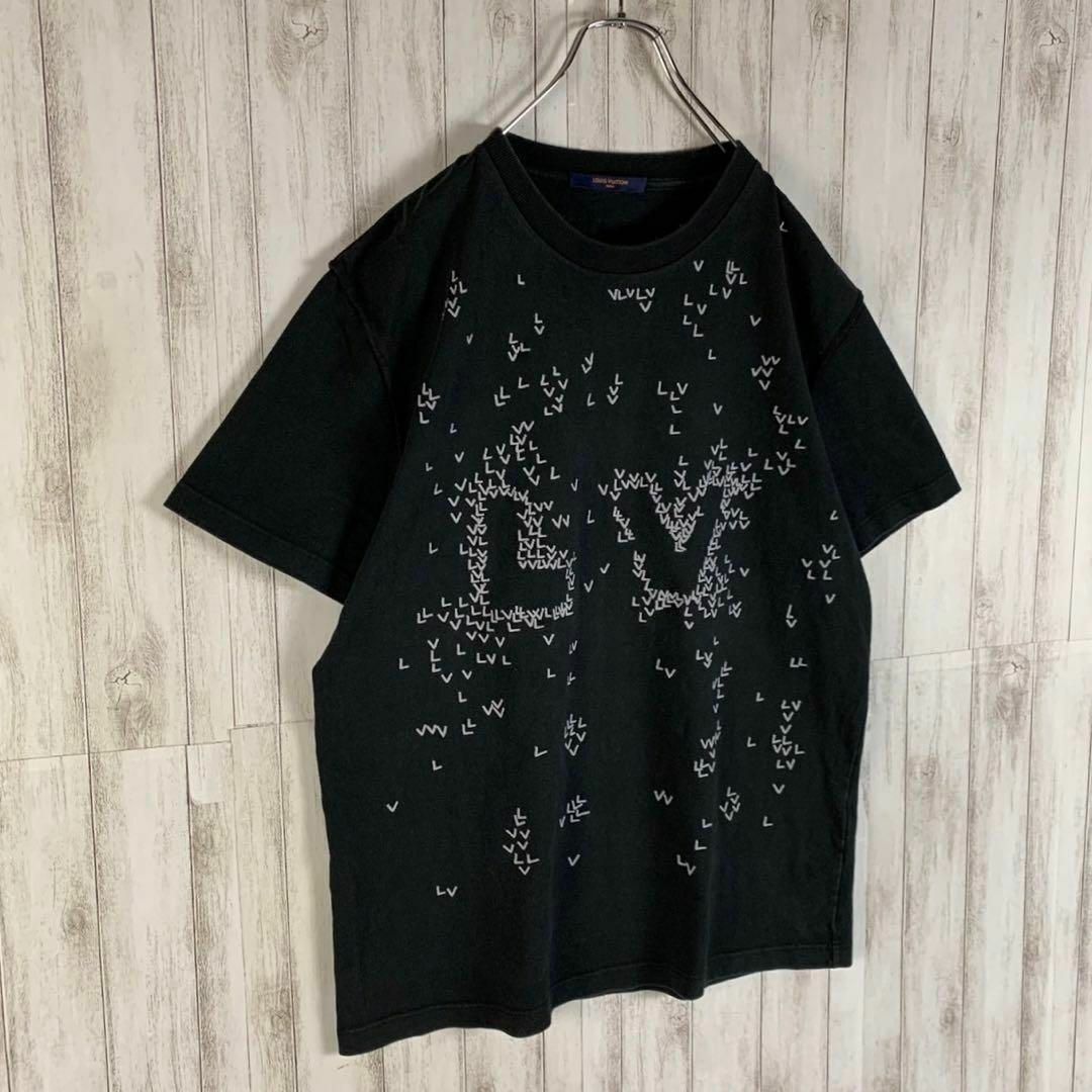 LOUIS VUITTON(ルイヴィトン)の【最高級の逸品】ルイヴィトン スプレッド 刺繍 エンブロイダリー Tシャツ メンズのトップス(Tシャツ/カットソー(半袖/袖なし))の商品写真