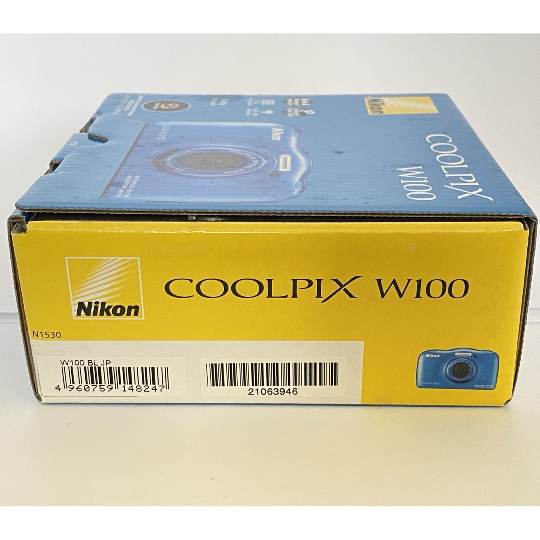 美品】Nikon coolpix W100 ニコン デジカメ SDカード付