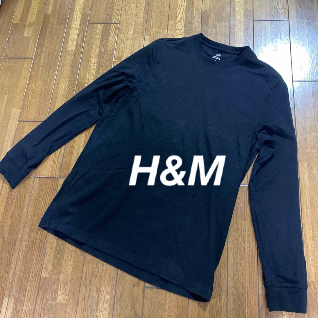 H&M(エイチアンドエム)の【H&M】メンズ　ロングTシャツ レディースのトップス(シャツ/ブラウス(長袖/七分))の商品写真