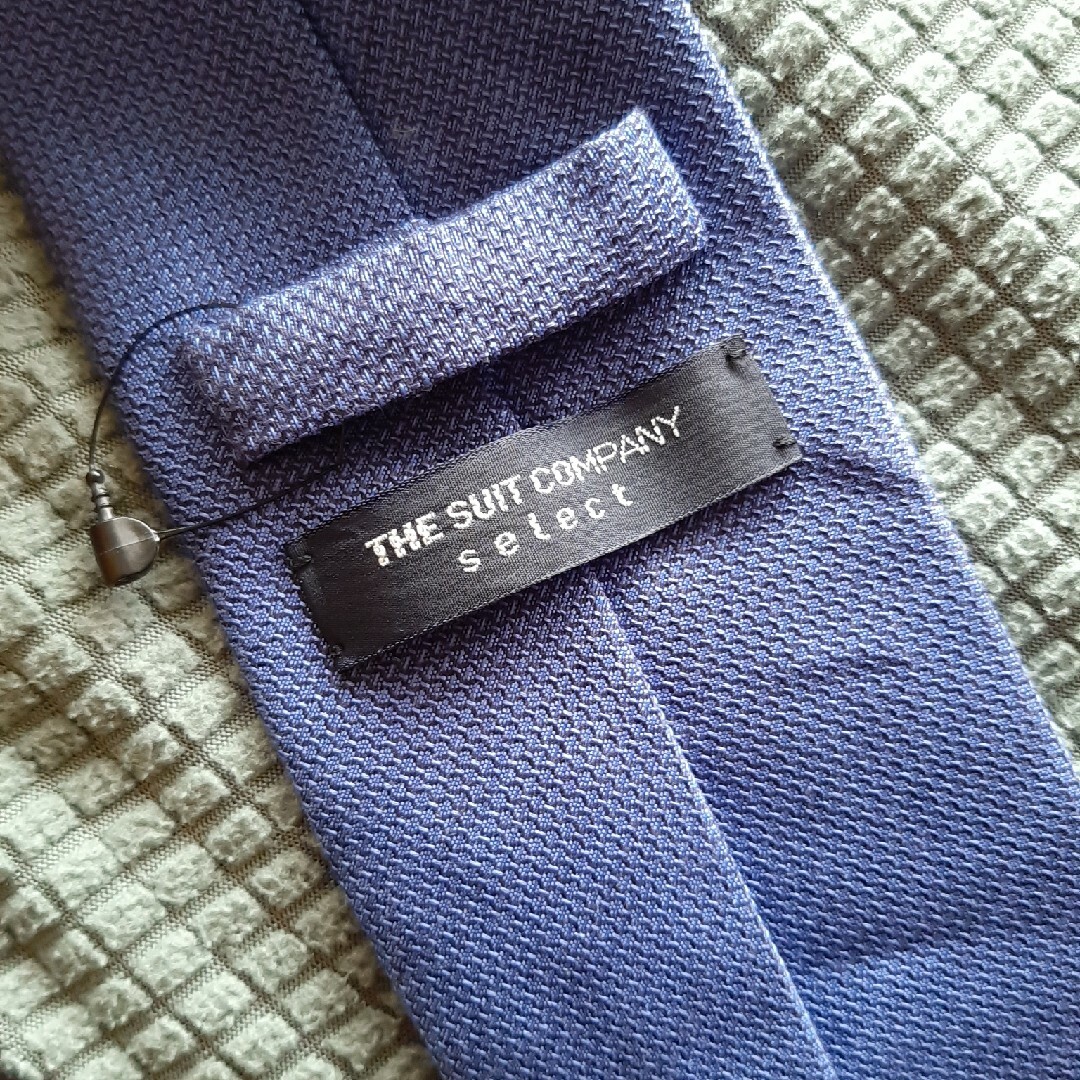 THE SUIT COMPANY(スーツカンパニー)のザ・スーツカンパニー　ネクタイ　紺④ メンズのファッション小物(ネクタイ)の商品写真