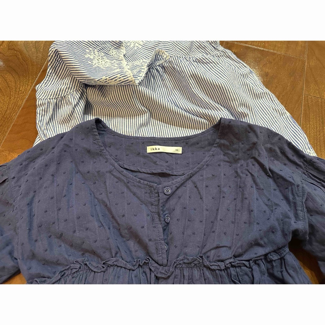 ikka(イッカ)の【ikka】シャツ キッズ/ベビー/マタニティのキッズ服女の子用(90cm~)(Tシャツ/カットソー)の商品写真