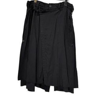 ヨウジヤマモト(Yohji Yamamoto)のGround Y 18SS Wrap Pants Type 2 レーヨンコットン切替レイヤードベルテッドラップパンツ 定価47,520円 ヨウジヤマモト(その他)