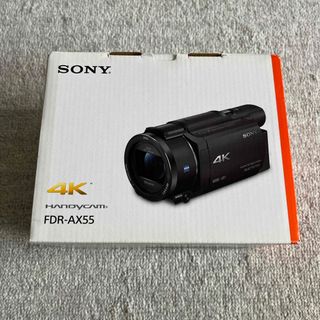 ソニー(SONY)のSONY  デジタル４Kビデオカメラレコーダー FDR-AX55(B)(ビデオカメラ)