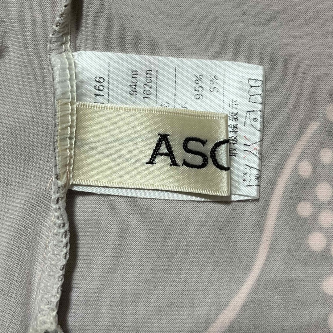 【美品】ASCOT アスコット ロンT 七分丈 Tシャツ M〜L レディースのトップス(シャツ/ブラウス(長袖/七分))の商品写真