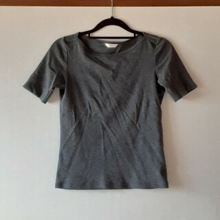 ユニクロ(UNIQLO)のUNIQLOWOMEN 100%コットンエクストラファイングレーTシャツ(Tシャツ(半袖/袖なし))
