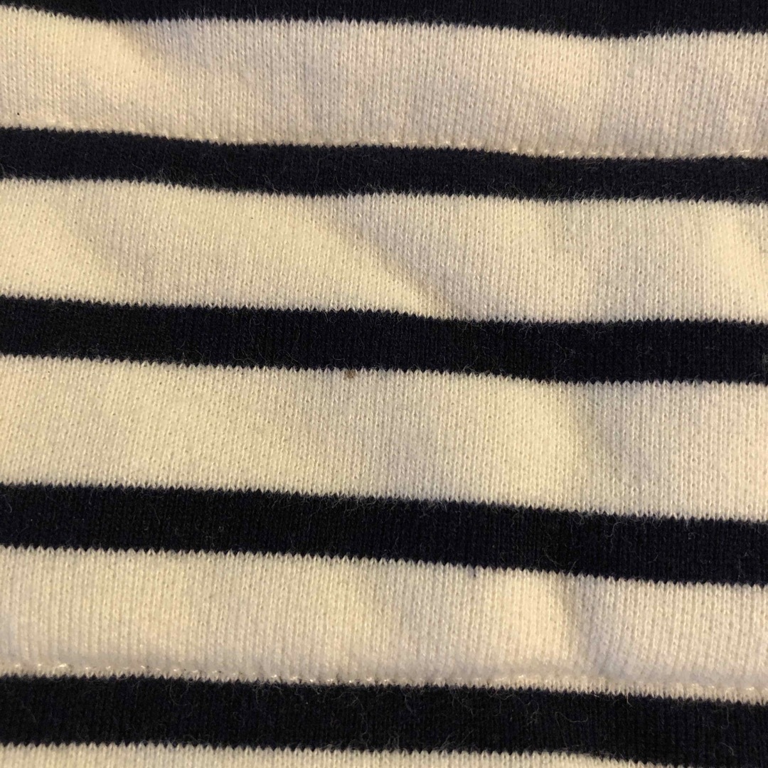 PETIT BATEAU(プチバトー)のプチバトー  ボーダーリバーシブルベスト　86cm キッズ/ベビー/マタニティのキッズ服男の子用(90cm~)(ジャケット/上着)の商品写真