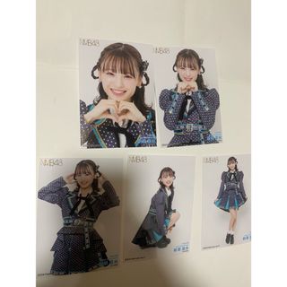 エヌエムビーフォーティーエイト(NMB48)のNMB48 新澤菜央　生写真　5枚セット　2024February ①(アイドルグッズ)