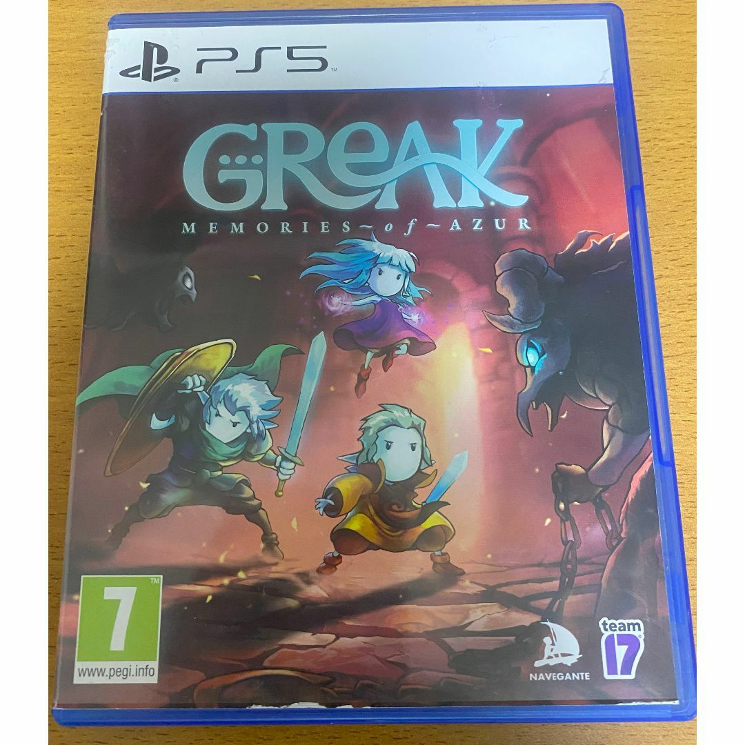 ★海外版・欧州版★PS5★ Greak: Memories of Azur 中古 エンタメ/ホビーのゲームソフト/ゲーム機本体(携帯用ゲームソフト)の商品写真