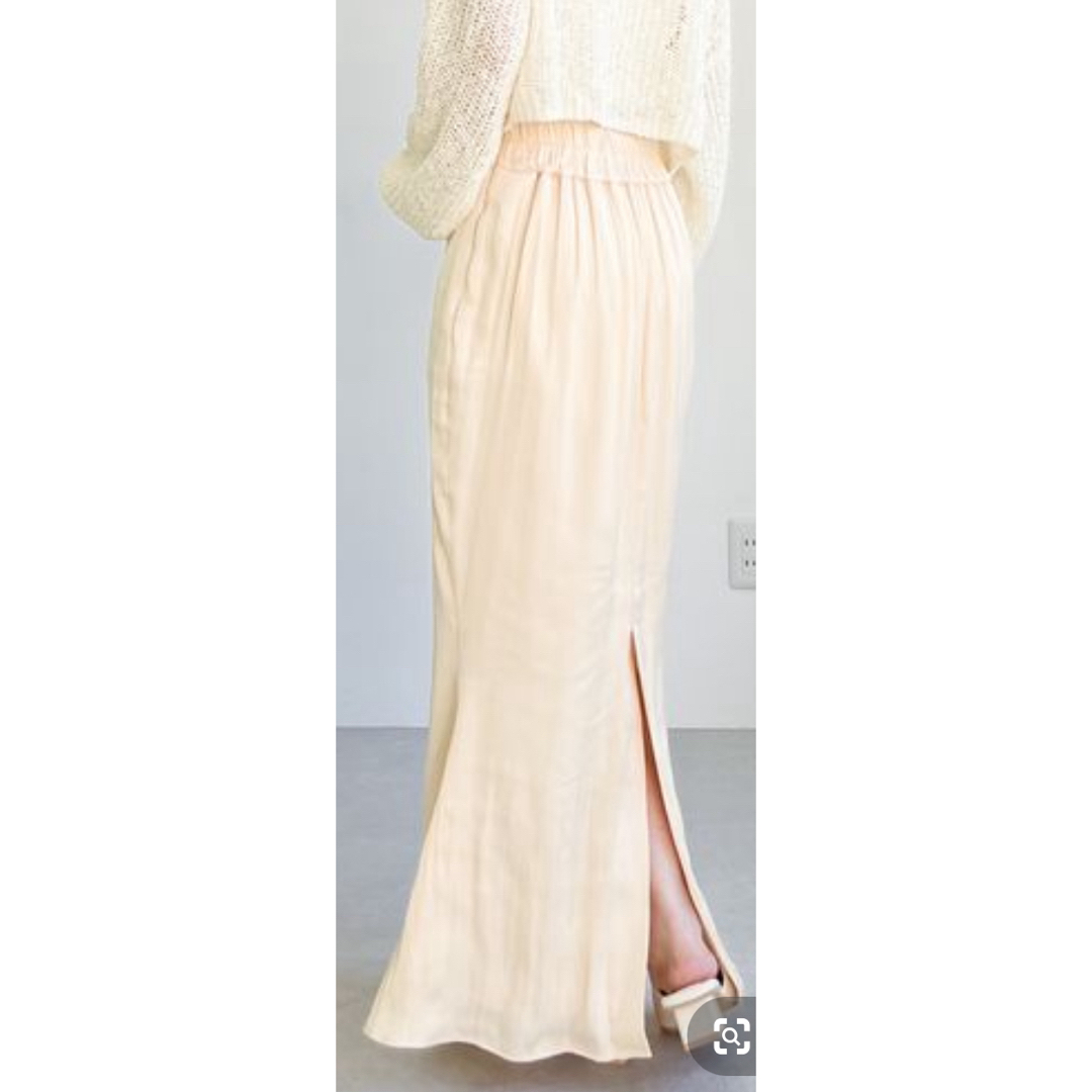 heather(ヘザー)のサテン マーメイドスカート レディースのスカート(ロングスカート)の商品写真
