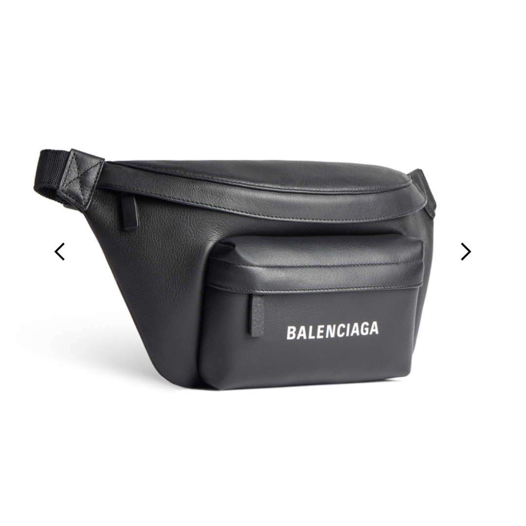 Balenciaga(バレンシアガ)のBALENCIAGA  エブリデイ ベルトバックル 552375 ブラック メンズのバッグ(ボディーバッグ)の商品写真