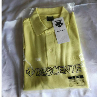 デサント(DESCENTE)のデサント　DESCENTE　半袖　ポロシャツ　刺繍　Ｌ(ポロシャツ)