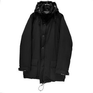 Yohji Yamamoto POUR HOMME - Yohji Yamamoto Pour Homme 19AW ウールギャバジンパッカブルフードダウンジャケット コート ブルゾン ヨウジヤマモト