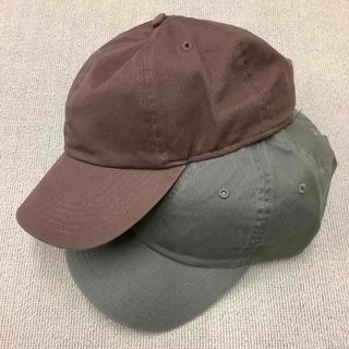 ニューハッタン(newhattan)の新品 ニューハッタン キャップ 帽子 cap レディースメンズ 茶オリーブ 2個(キャップ)