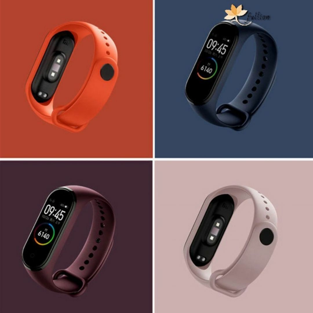 xiaomi mi smart band4 バンドのみ 3色 セット 5 メンズの時計(ラバーベルト)の商品写真