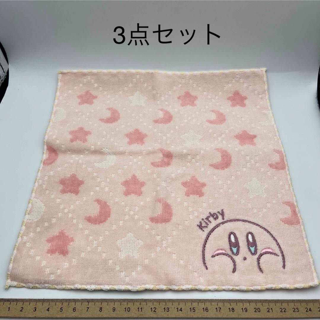 ★新品★星のカービィ ハンカチ ②パステルカービィ レディースのファッション小物(ハンカチ)の商品写真