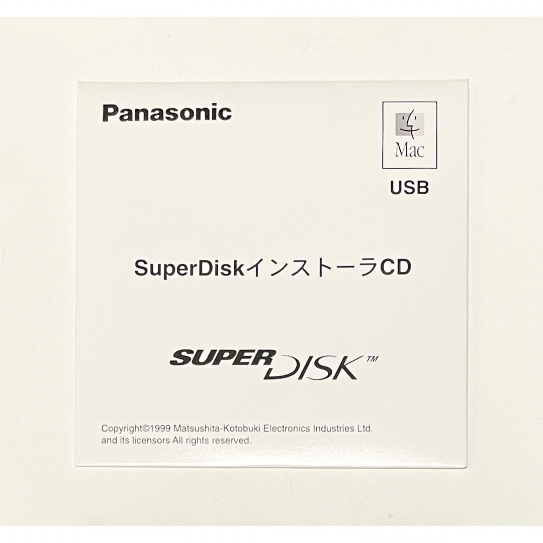 Panasonic(パナソニック)のPanasonicスーパーディスクドライブ LK-RM734U スマホ/家電/カメラのPC/タブレット(PC周辺機器)の商品写真