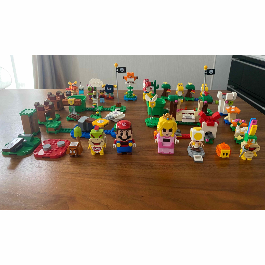 Lego(レゴ)のレゴ　マリオ　ピーチ　ヨッシー キッズ/ベビー/マタニティのおもちゃ(積み木/ブロック)の商品写真