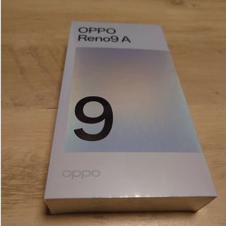 オッポ(OPPO)のOPPO OPPO Reno9 A A301OP ムーンホワイト(スマートフォン本体)