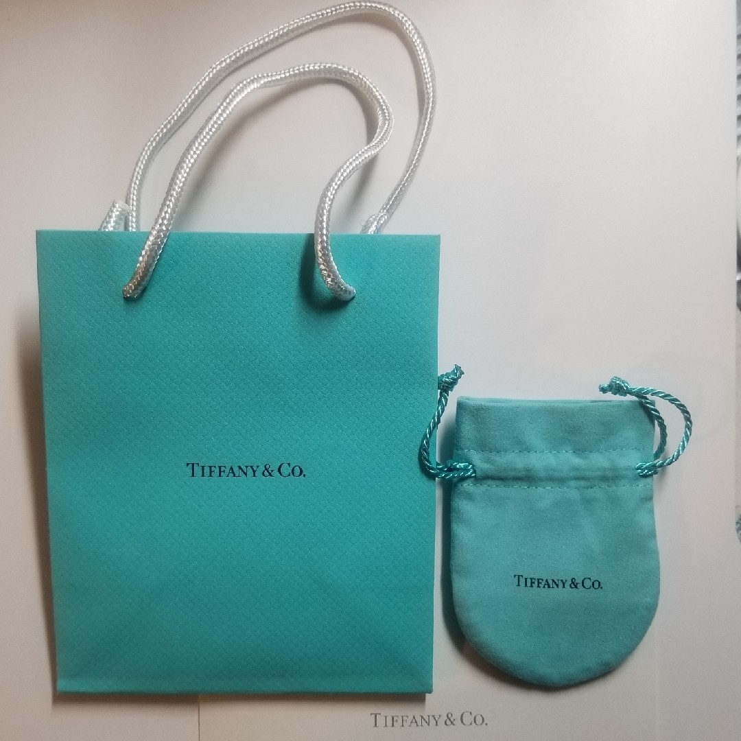 ティファニー 紙袋 アクセサリー袋 レディースのバッグ(ショップ袋)の商品写真