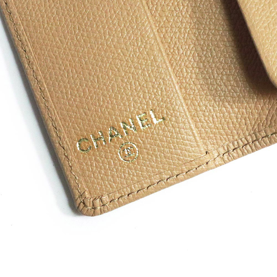 CHANEL(シャネル)のシャネル ココボタン 6連 キーケース カーフスキン レザー ベージュ ゴールド金具 A20909 箱付 CHANEL（未使用保管品） レディースのファッション小物(キーケース)の商品写真