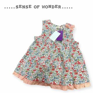 センスオブワンダー(sense of wonder)のセンスオブワンダー　リバティ　ワンピ　新品　110(その他)