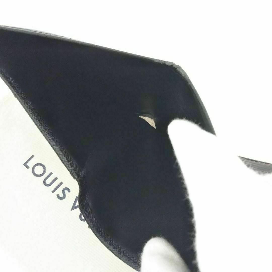 LOUIS VUITTON(ルイヴィトン)の【美品】エピ ポルト ビエ 6カルト二つ折り財布 ウォレット メンズ ブラック メンズのファッション小物(折り財布)の商品写真