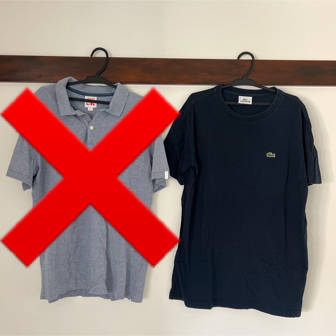 LACOSTE(ラコステ)のLACOSTE ラコステ 半袖tシャツ 紺 3(Mサイズ) メンズのトップス(Tシャツ/カットソー(半袖/袖なし))の商品写真