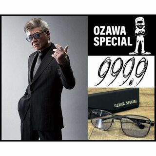 フォーナインズ(999.9)の廃盤 OZAWA SPECIAL × 999.9 OZ-03 サングラス 眼鏡(サングラス/メガネ)
