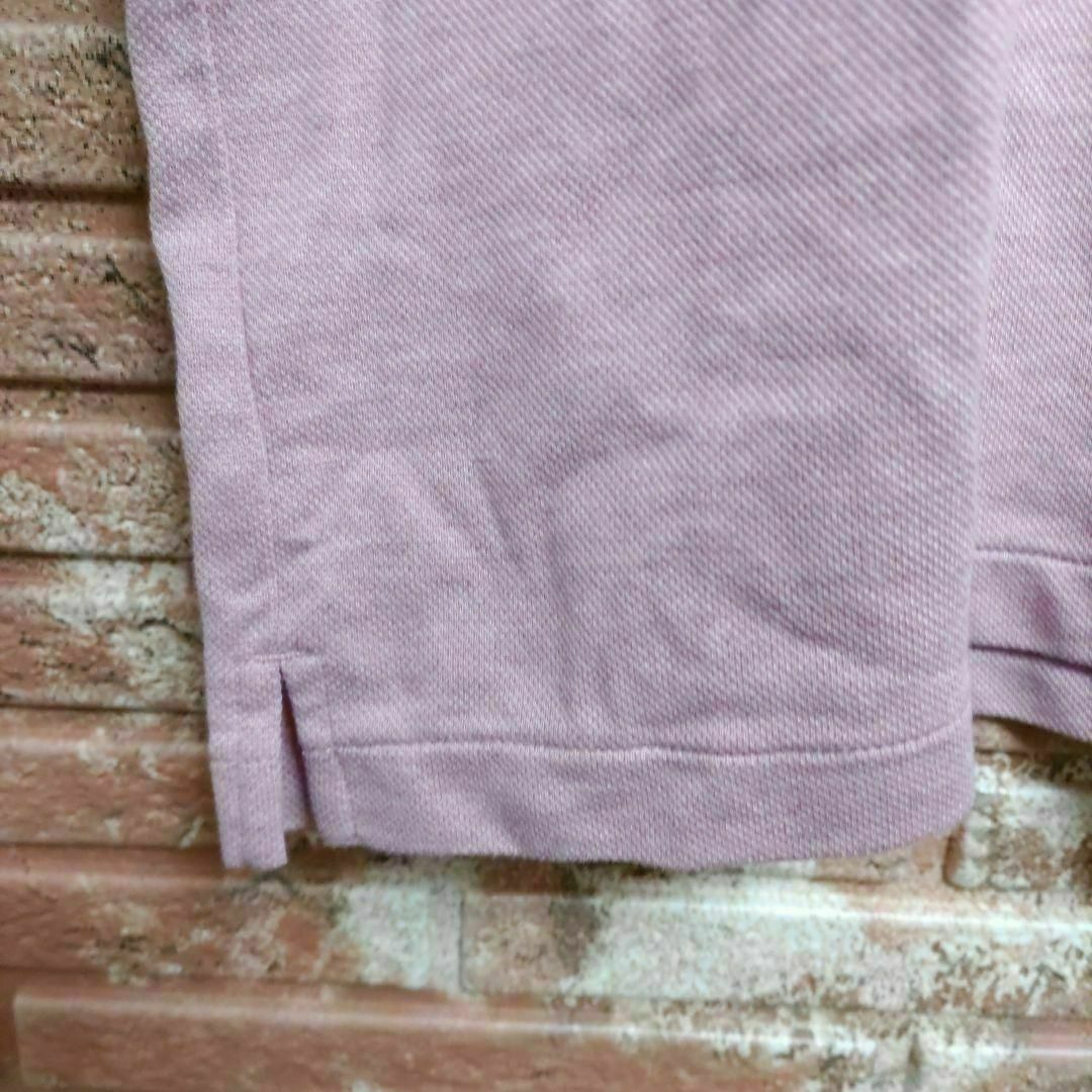 UNIQLO(ユニクロ)のUNIQLO ユニクロ DRY カノコ 半袖ポロシャツ ピンク Lサイズ メンズのトップス(ポロシャツ)の商品写真