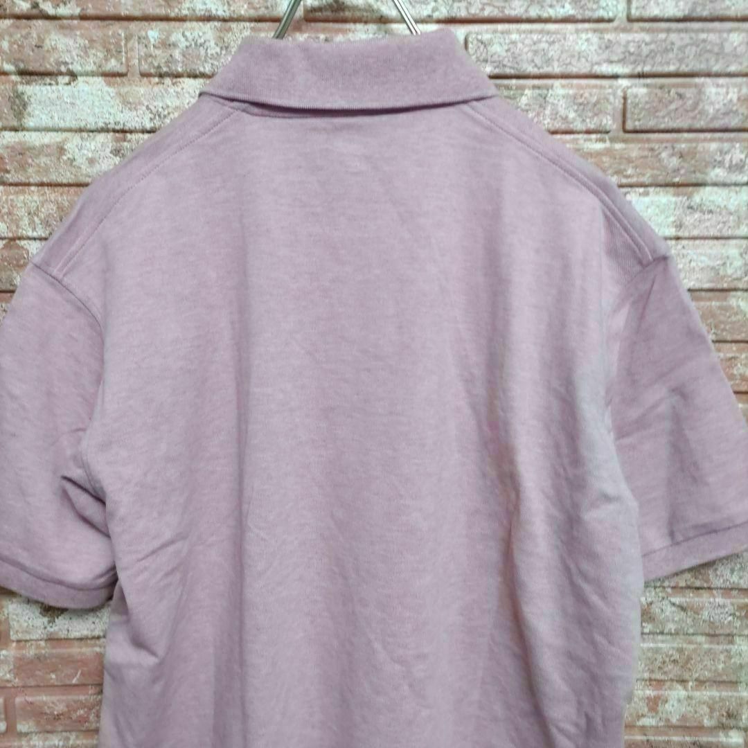 UNIQLO(ユニクロ)のUNIQLO ユニクロ DRY カノコ 半袖ポロシャツ ピンク Lサイズ メンズのトップス(ポロシャツ)の商品写真