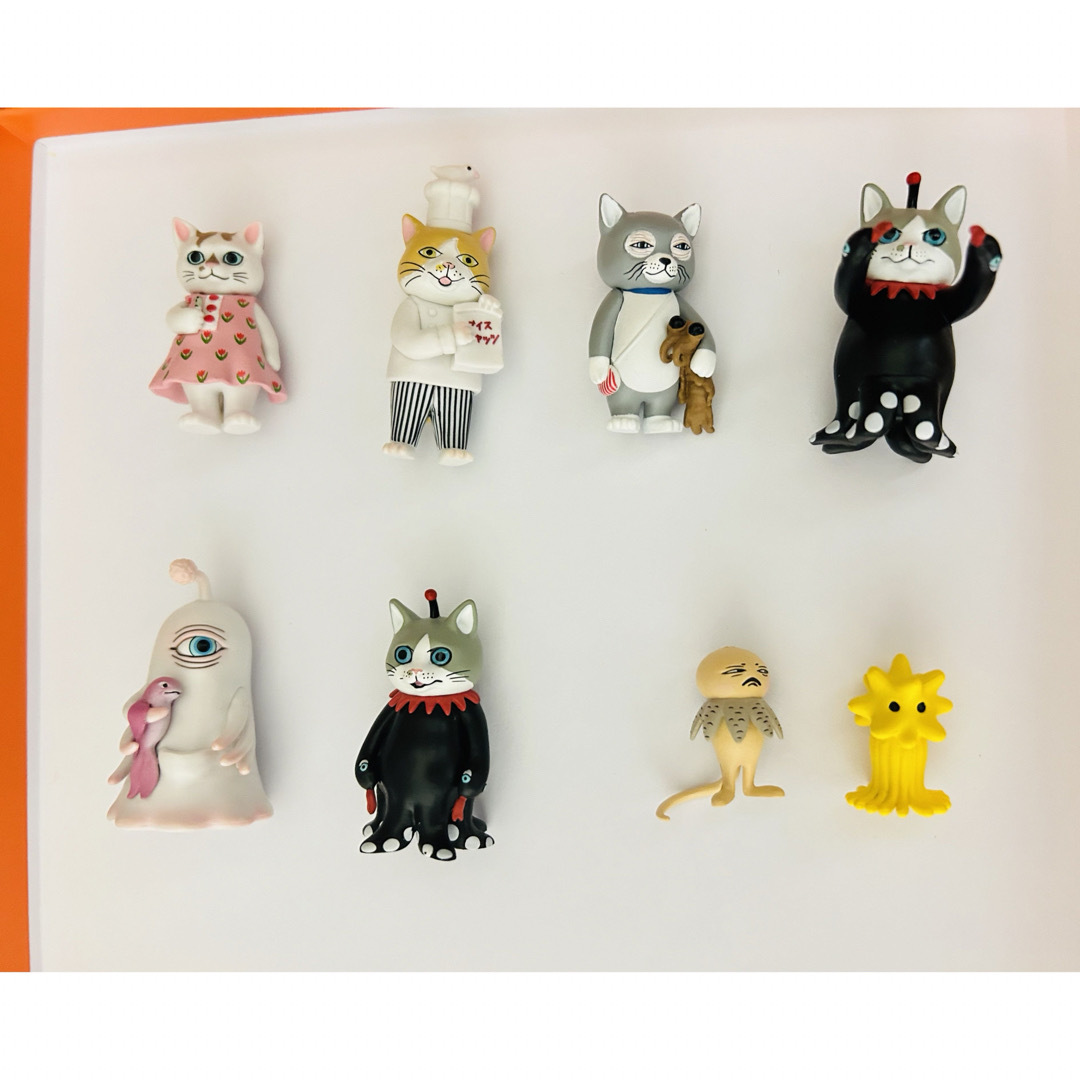 ヒグチユウコ(ヒグチユウコ)のヒグチユウコフィギュアマスコット　 全7種類 セット エンタメ/ホビーのおもちゃ/ぬいぐるみ(キャラクターグッズ)の商品写真