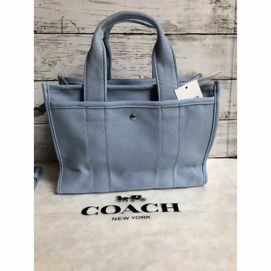 COACH(コーチ)の新品未使用　COACH コーチ レディース　カーゴトート26  ブルー　 レディースのバッグ(トートバッグ)の商品写真