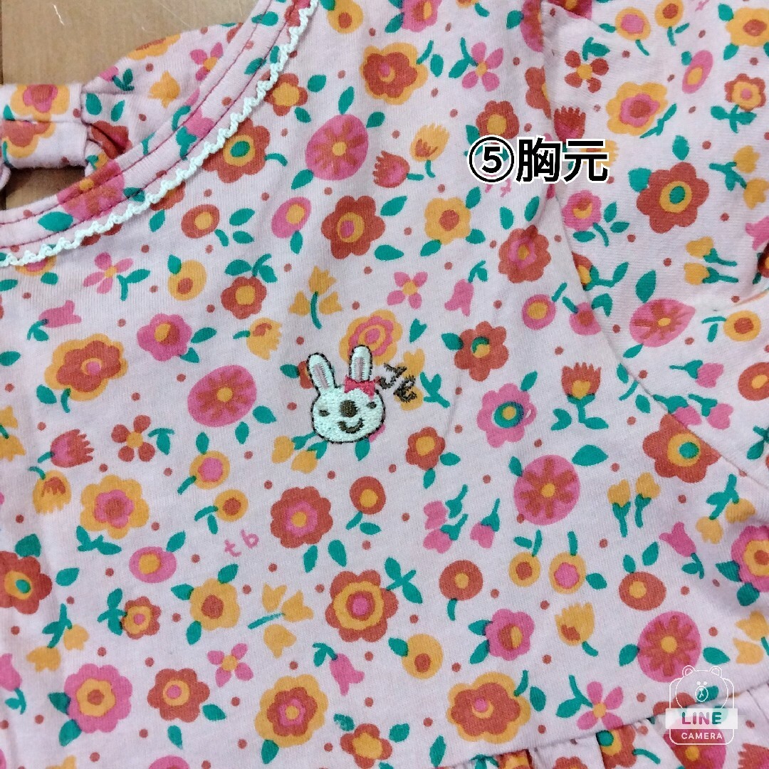 【美品多数】130　夏服 春服　まとめ売り　女の子　6点セット キッズ/ベビー/マタニティのキッズ服女の子用(90cm~)(Tシャツ/カットソー)の商品写真