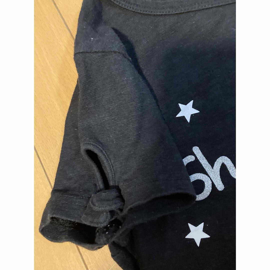 CROWN BANBY(クラウンバンビ)のクラウンバンビ　Tシャツ　黒　150 キッズ/ベビー/マタニティのキッズ服女の子用(90cm~)(Tシャツ/カットソー)の商品写真