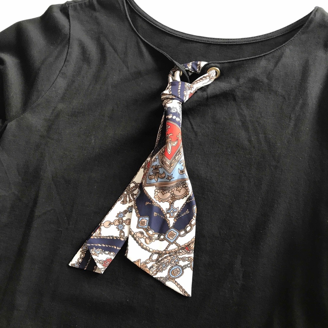 Rag Out／ラグアウト  スカーフ付き 2way レディースのトップス(Tシャツ(長袖/七分))の商品写真