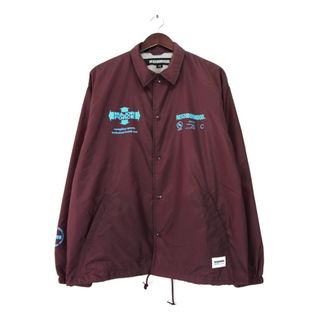 ネイバーフッド(NEIGHBORHOOD)のネイバーフッド NEIGHBORHOOD × メジャー フォース MAJOR FORCE ■ 23AW 【 WINDBREAKER JACKET 232TSMFN JKM01S 】 ロゴ プリント ナイロン ウィンドブレーカー ジャケット n5619(ナイロンジャケット)