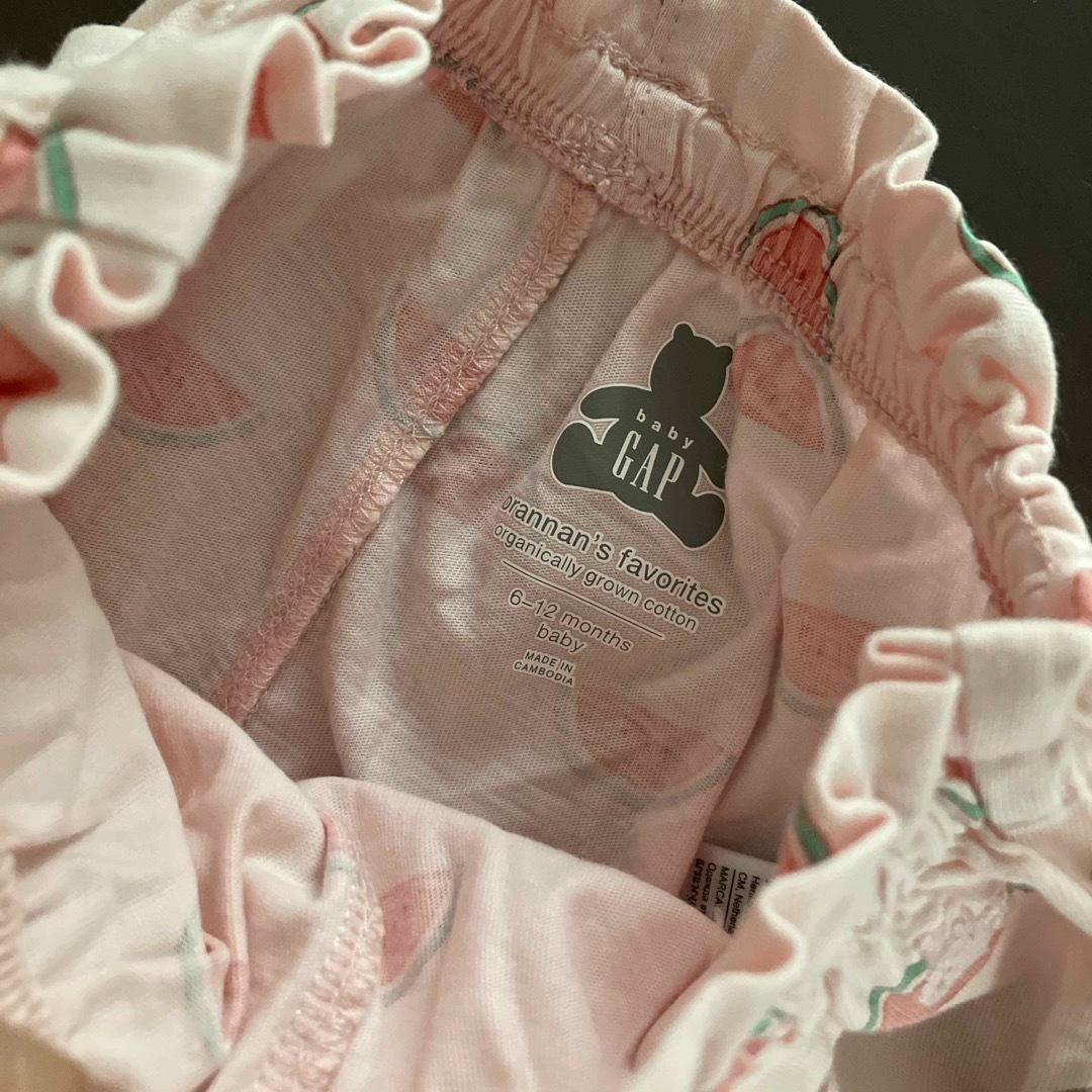 babyGAP(ベビーギャップ)のロンパース・ブルマセット キッズ/ベビー/マタニティのベビー服(~85cm)(ロンパース)の商品写真