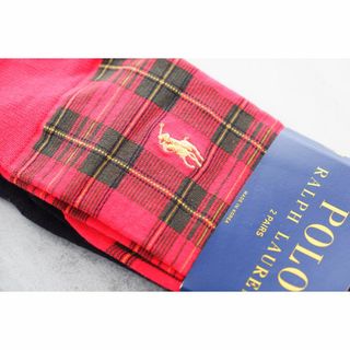 POLO RALPH LAUREN - POLOポロラルフローレン【2足セット／メンズ】おしゃれなソックス【新品です】