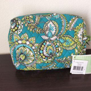 ヴェラブラッドリー(Vera Bradley)の新品未使用 Vera Bradley コスメバッグ(ラージ)ベラブラッドリー(ポーチ)