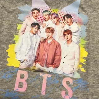 ボウダンショウネンダン(防弾少年団(BTS))のBTS 半袖Tシャツ　レディースS グレー　LYS 防弾少年団　(Tシャツ(半袖/袖なし))