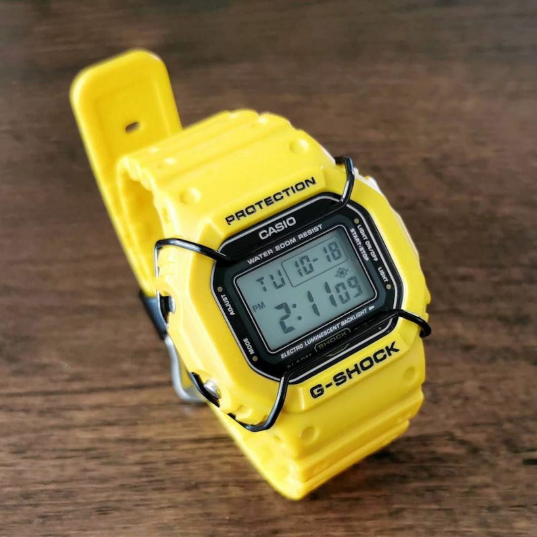 [2個] G-SHOCK ショックバンパー [ブラック] 5600/5610系  メンズの時計(その他)の商品写真