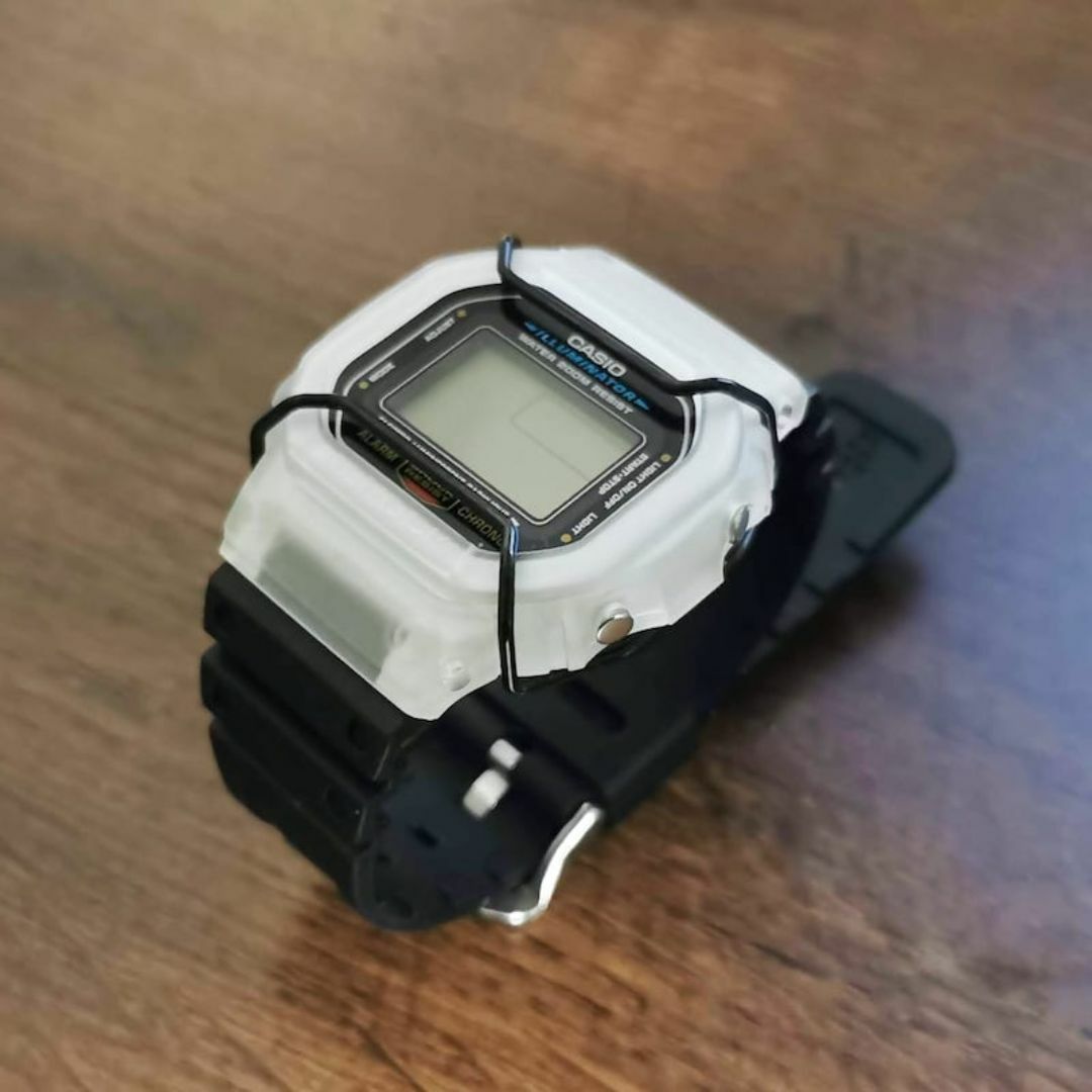 [2個] G-SHOCK ショックバンパー [ブラック] 5600/5610系  メンズの時計(その他)の商品写真