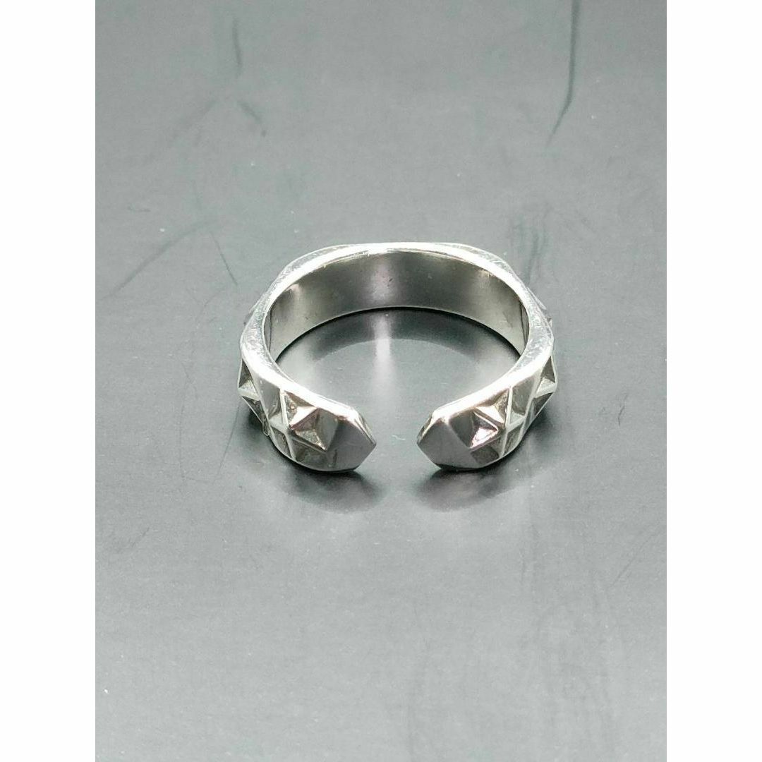 シルバー リング スター 星 メンズ 指輪 メンズのアクセサリー(リング(指輪))の商品写真