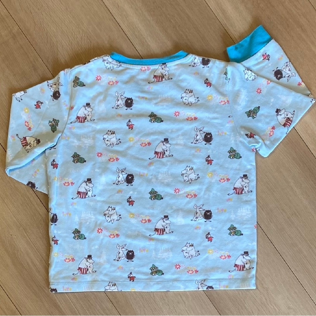 UNIQLO(ユニクロ)のUNIQLO  パジャマ  水色  110cm キッズ/ベビー/マタニティのキッズ服男の子用(90cm~)(パジャマ)の商品写真