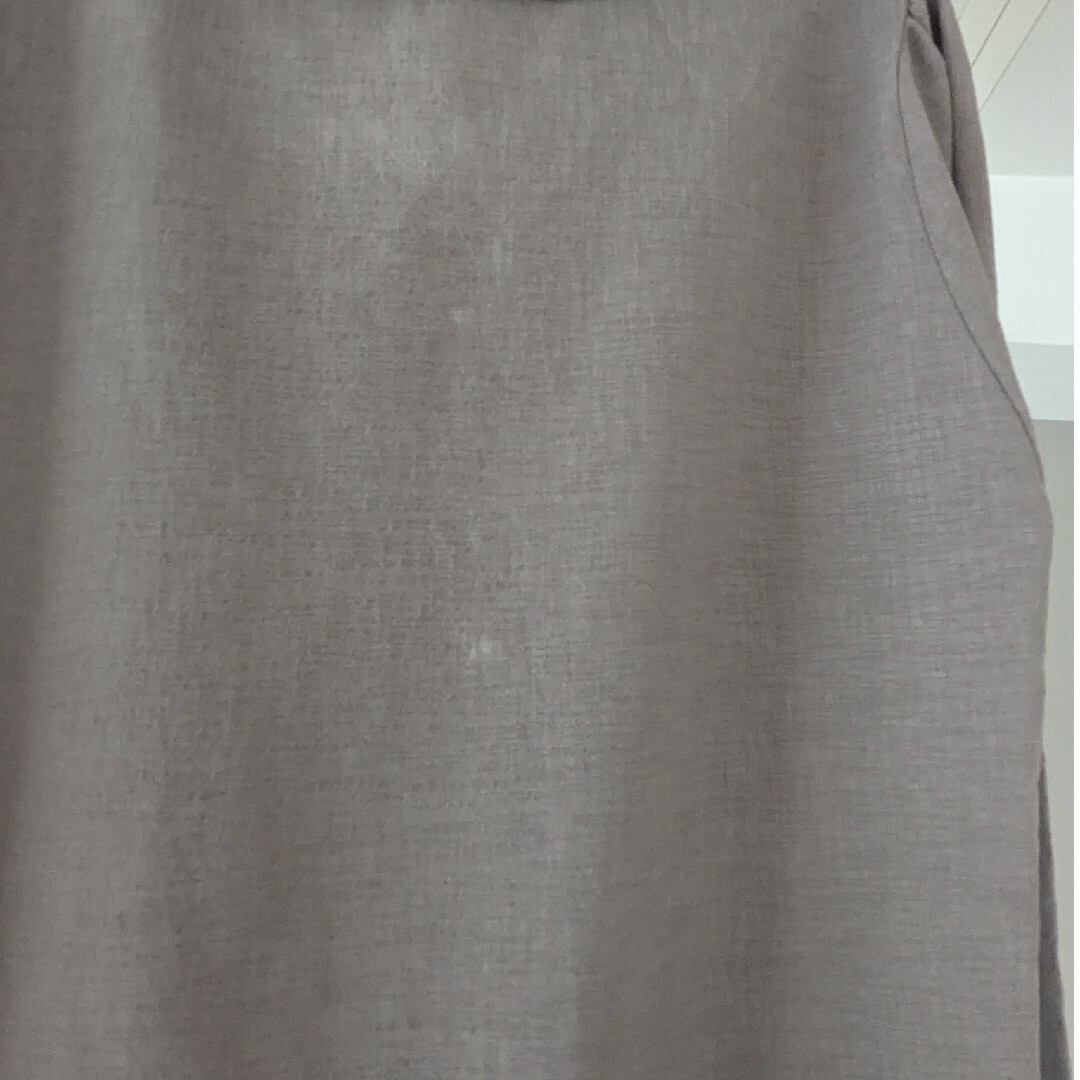 ビッグカラーブラウス レディースのトップス(シャツ/ブラウス(長袖/七分))の商品写真