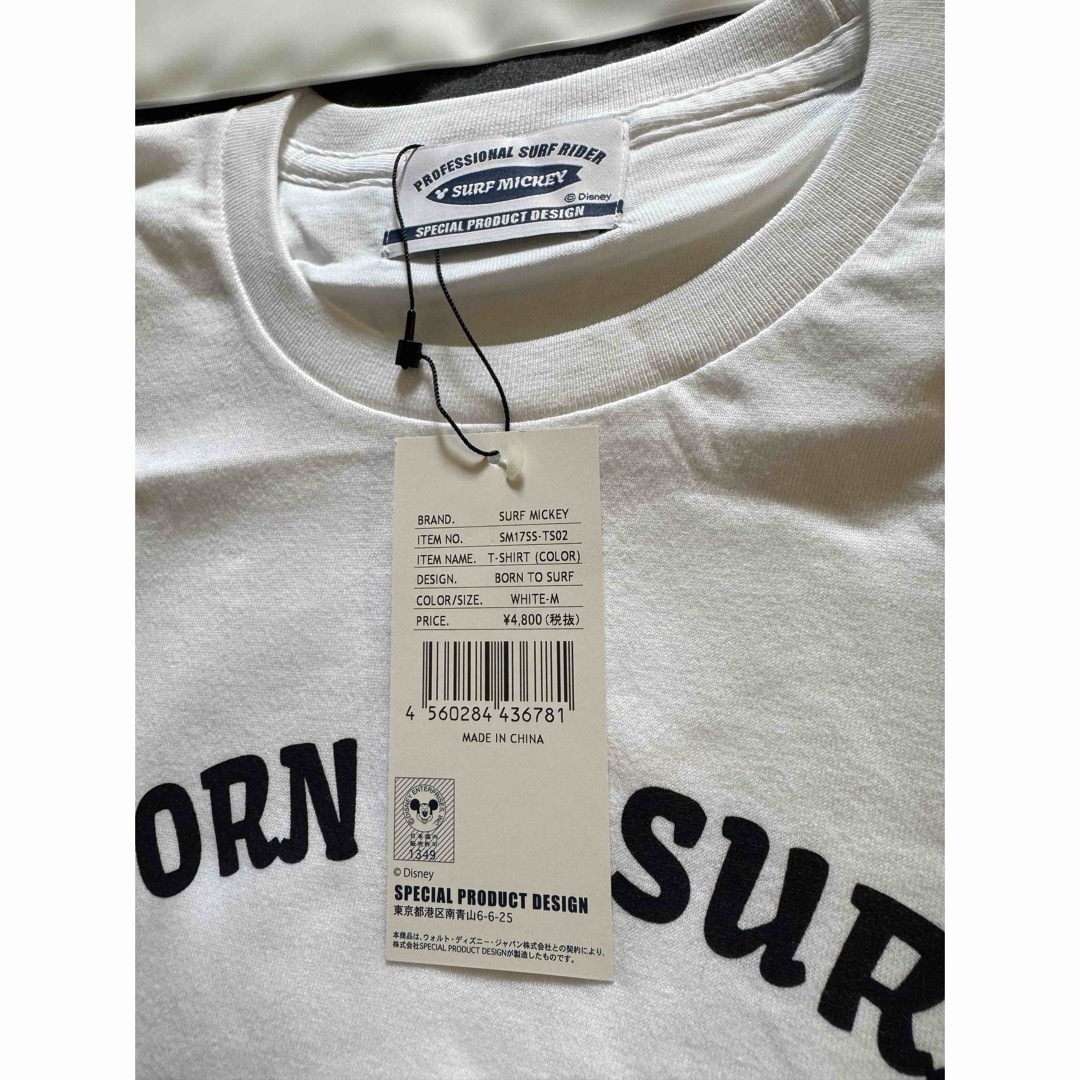 Ron Herman(ロンハーマン)のRHC SURF MICKEY T-SHIRTS / BORN TO SURF メンズのトップス(Tシャツ/カットソー(半袖/袖なし))の商品写真