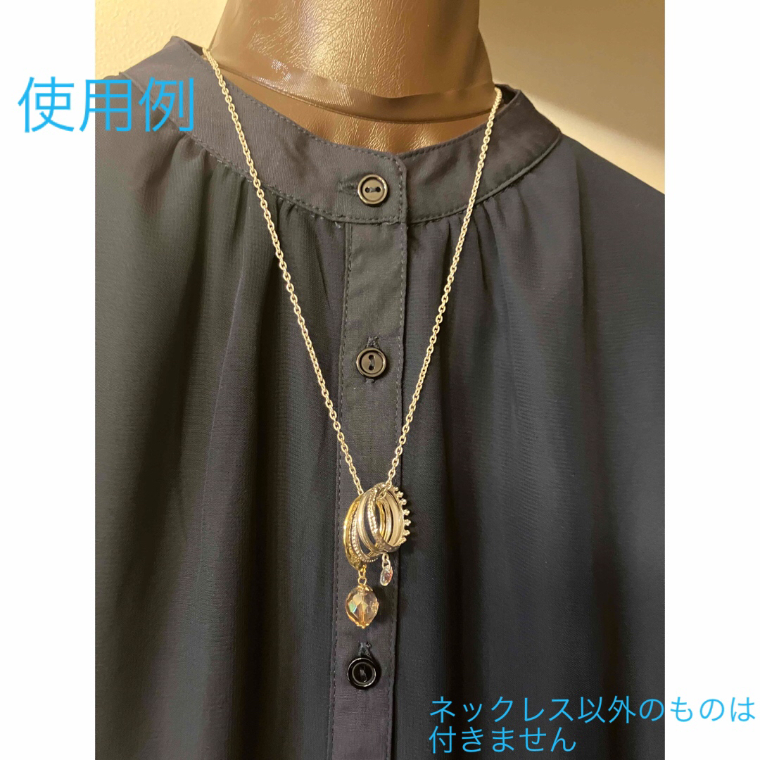 KAZA(カザ)のkazaアレンジメント　ネックレス　used レディースのアクセサリー(ネックレス)の商品写真